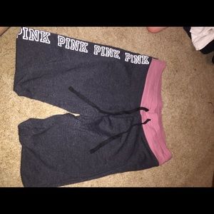 Pink joggers